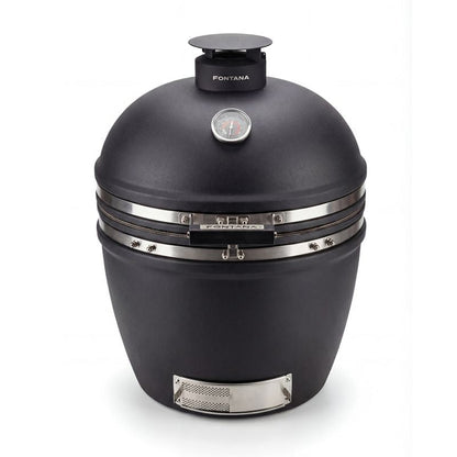 Fontana Ignes Outdoor Kitchen and Bar - 4 Burner Grill, Kamado, Hob, Storage and Refrigeration