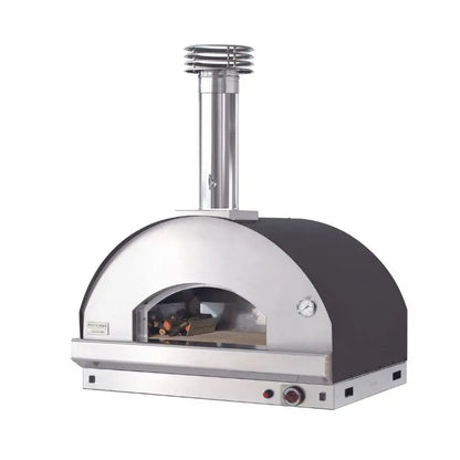 Fontana Mangiafuoco Gas-Hybrid Countertop Pizza Oven Anthracite  