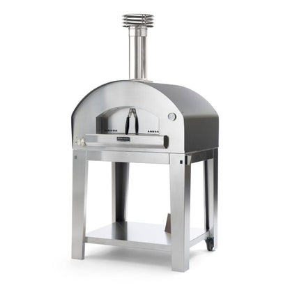 Fontana Mangiafuoco Dual Fuel Pizza Oven Anthracite With Stand