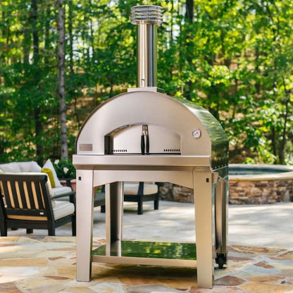 Fontana Mangiafuoco Dual Fuel Pizza Oven With Trolley