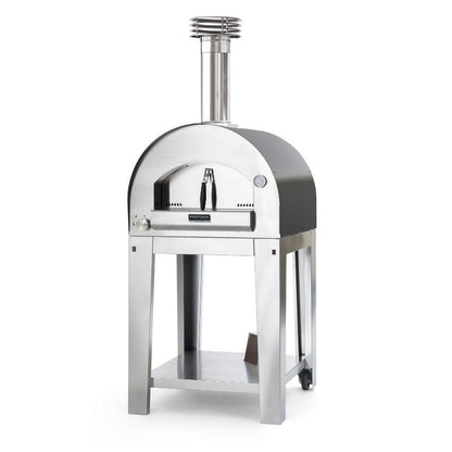 Fontana Margherita Dual Fuel Pizza Oven Anthracite With Stand