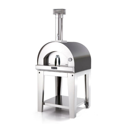 Fontana Margherita Wood Fired Pizza Oven Anthracite With Stand