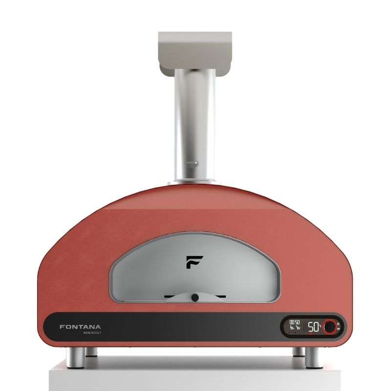 Fontana Volta 90 Pizza Oven Hybrid Red