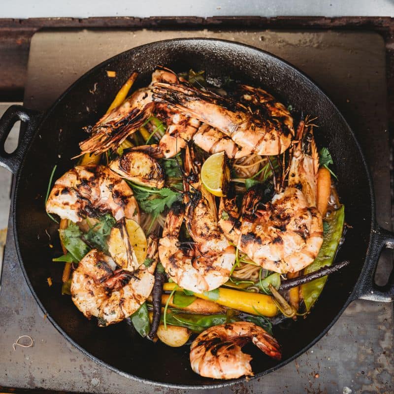 GrillSymbol Wok and Adapter Set
