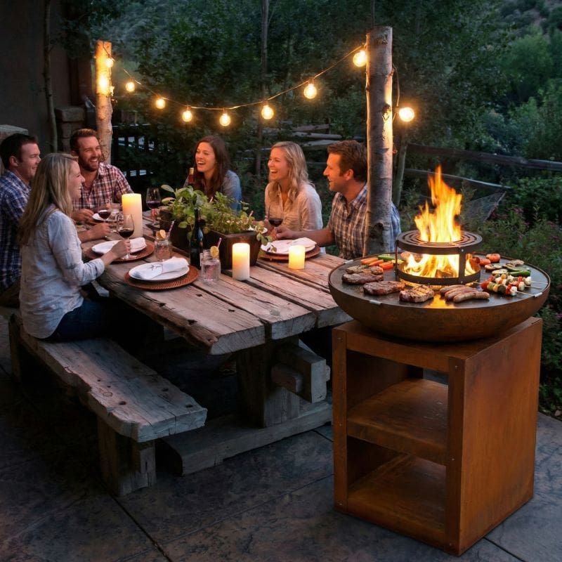 HEAT Bakka BBQ with Plancha