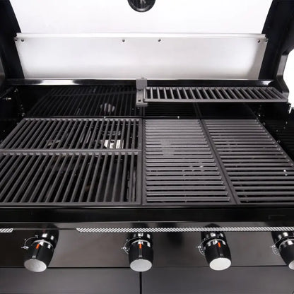 Halmo 4 Burner Premium Gas Grill With Side Burner   