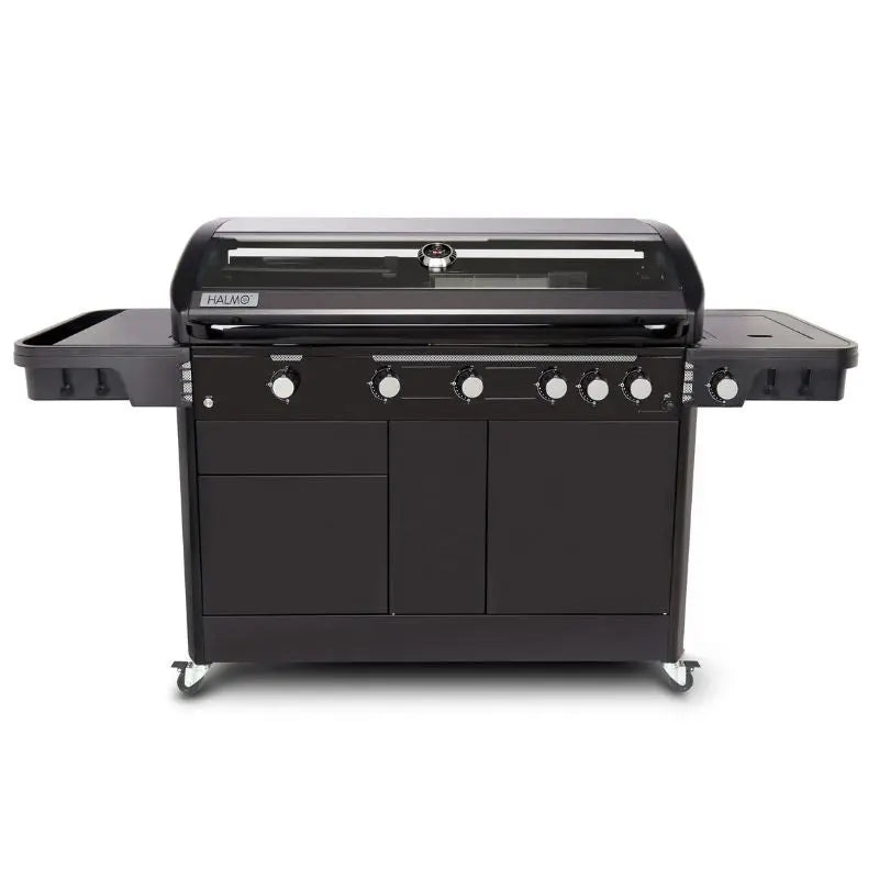 Halmo 6 Burner Premium Gas Grill With Side Burner   