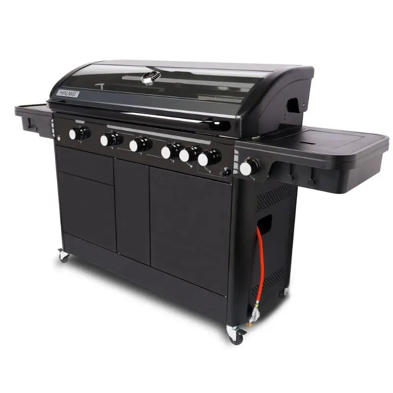 Halmo 6 Burner Premium Gas Grill With Side Burner   