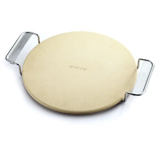 Halmo Round Pizza Stone And Carrier   