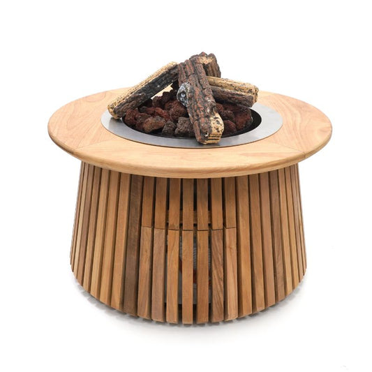 Happy Cocooning Lagune 60 Fire Pit Gas Teak