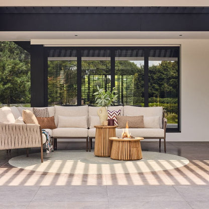 Happy Cocooning Lagune 60 Fire Pit Gas Teak