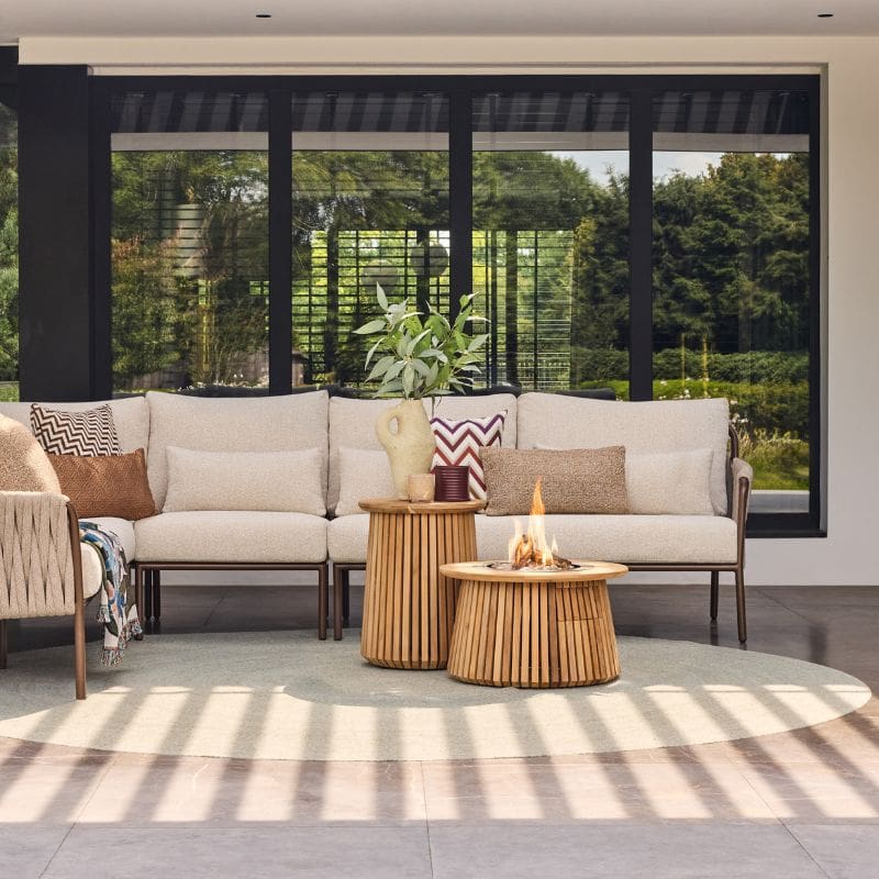 Happy Cocooning Lagune 60 Fire Pit Gas Teak