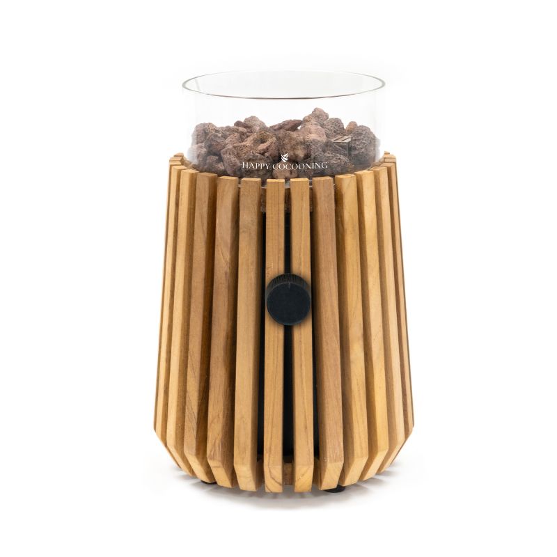 Happy Cocooning Lumi Table Burner Teak Happy Cocooning