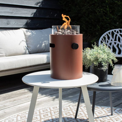 Happy Cocooning Lumi Table Burner Steel Happy Cocooning