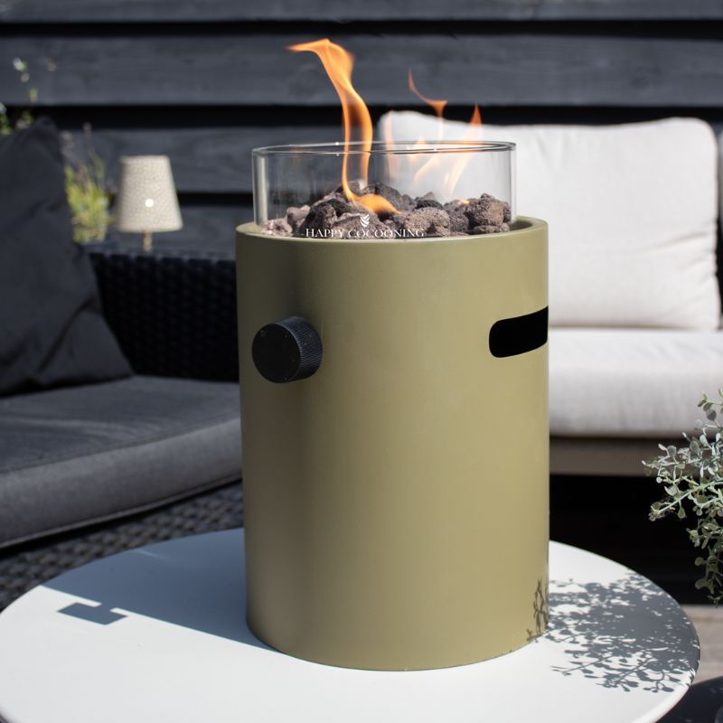 Happy Cocooning Lumi Table Burner Steel Happy Cocooning