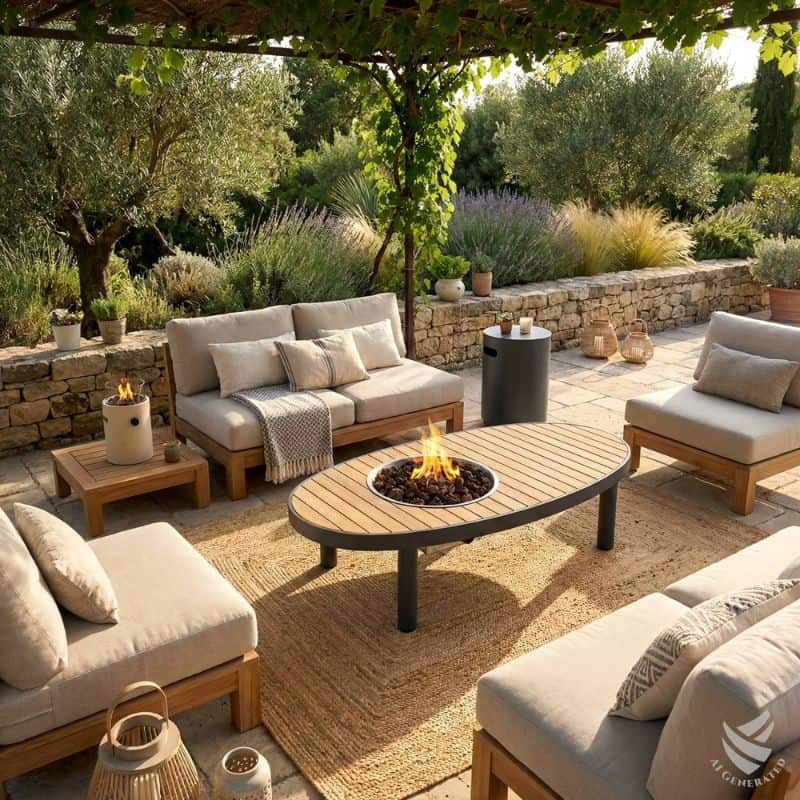 Happy Cocooning Riviera 140 Fire Pit Gas