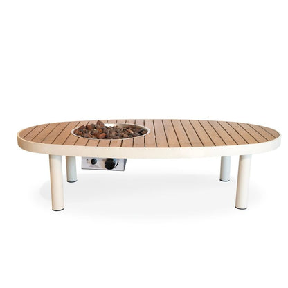 Happy Cocooning Riviera 140 Fire Pit Gas Oyster Beige