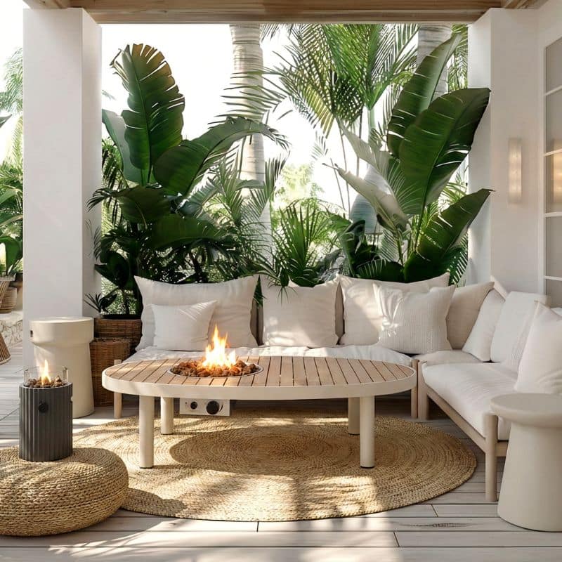Happy Cocooning Riviera 140 Fire Pit Gas