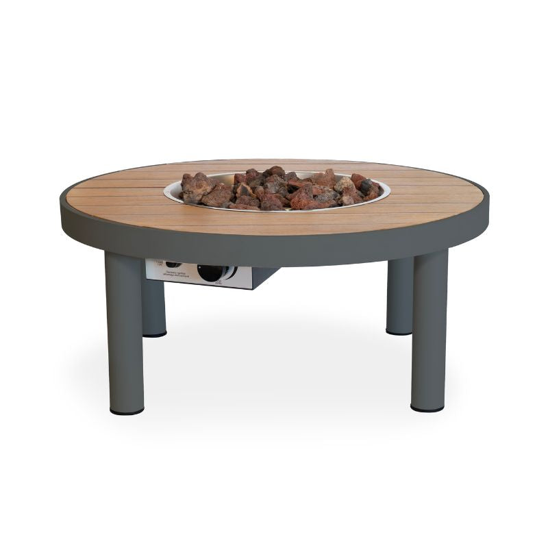 Happy Cocooning Riviera 80 Fire Pit Gas Smokey Anthracite
