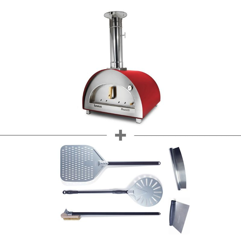 Igneus Pro 600 Wood Fired Pizza Oven Pro Bundle