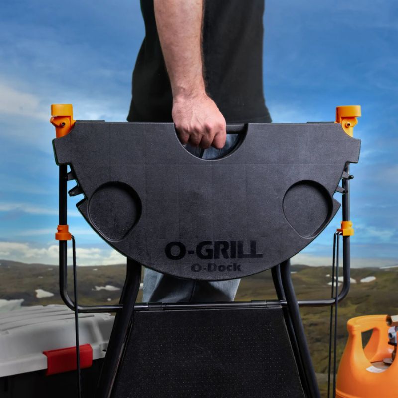 O-Grill O-Dock Table Black