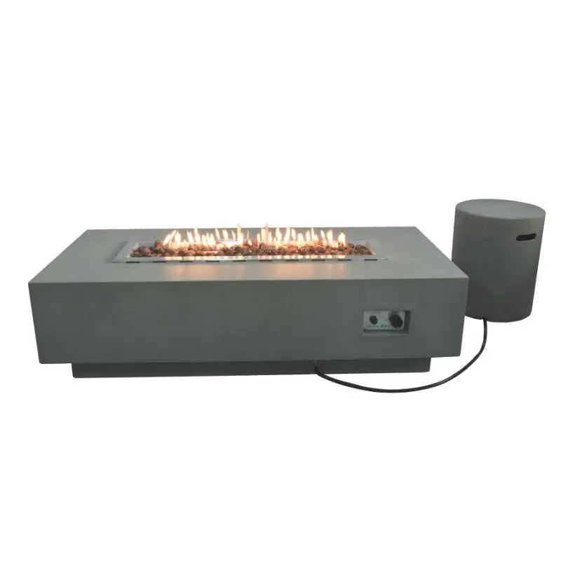 Elementi Fire Granville Gas Fire Pit Table   