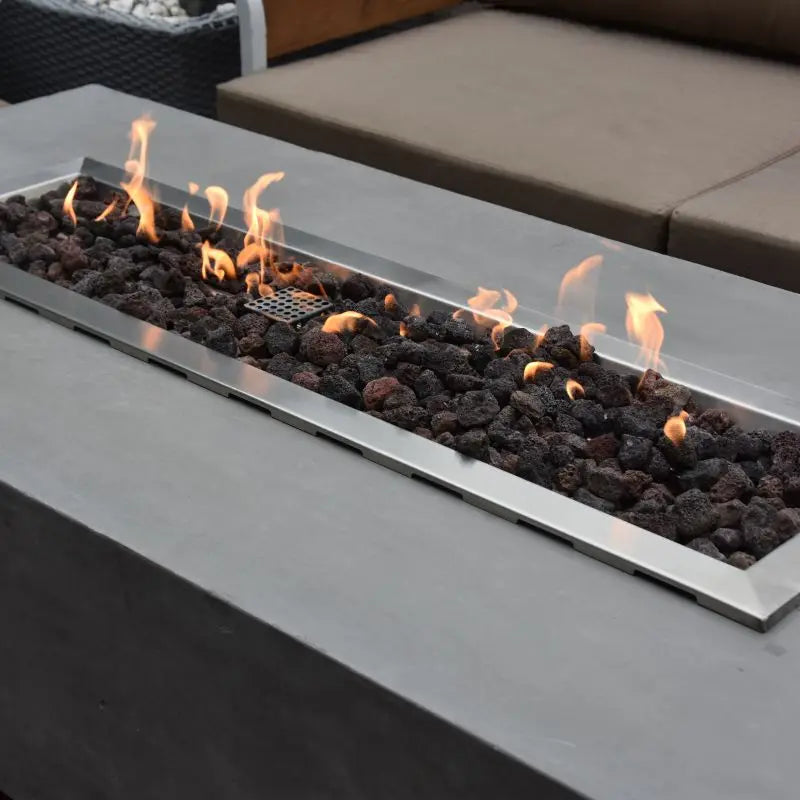 Elementi Fire Granville Gas Fire Pit Table   