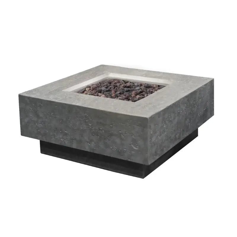 Elementi Fire Manhattan Gas Fire Pit Table   