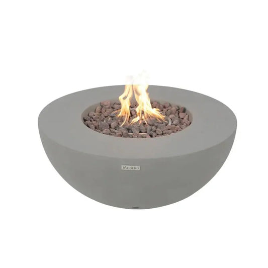 Elementi Modeno Roca Gas Fire Pit Table   