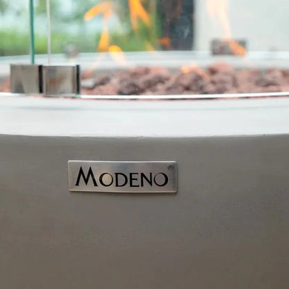 Elementi Modeno Roca Gas Fire Pit Table   