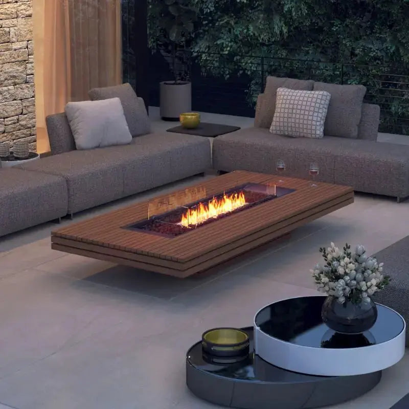 EcoSmart Fire Gin 90 (Low) Gas Fire Pit Table   