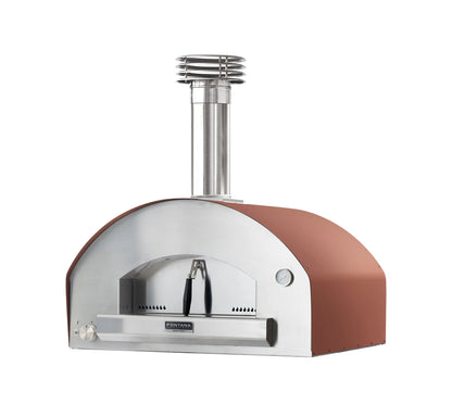 Fontana Mangiafuoco Gas-Hybrid Countertop Pizza Oven Rosso  