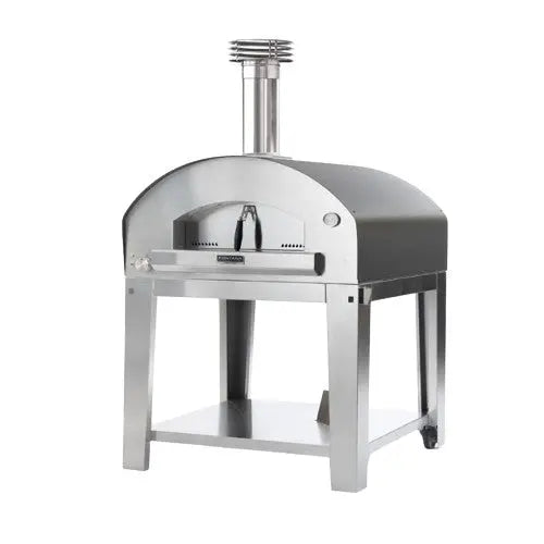 Fontana Marinara Gas-Hybrid Pizza Oven With Trolley Anthracite  