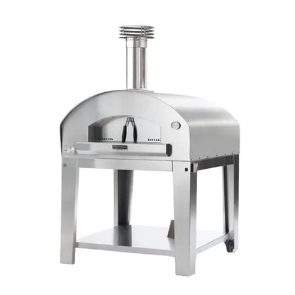Fontana Marinara Dual Fuel Pizza Oven Stainless Steel With Stand